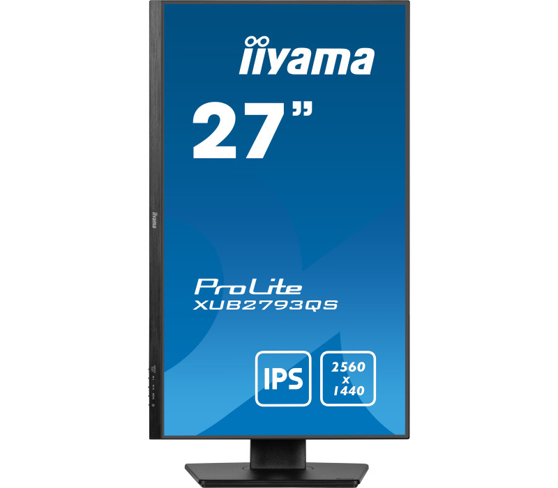 Monitor iiyama ProLite XUB2793QS-B6 27" WQHD IPS LED 100Hz 1ms /HDMI, DisplayPort/ FlickerFree