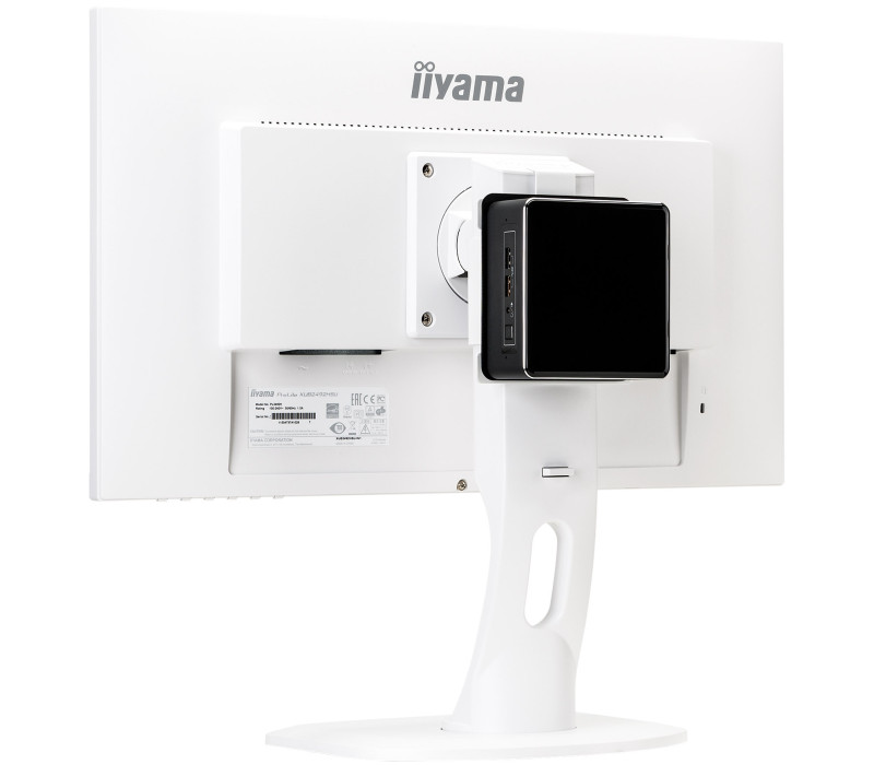 Uchwyt na podstawę monitora dla mini PC iiyama MD BRPCV03-W Biały