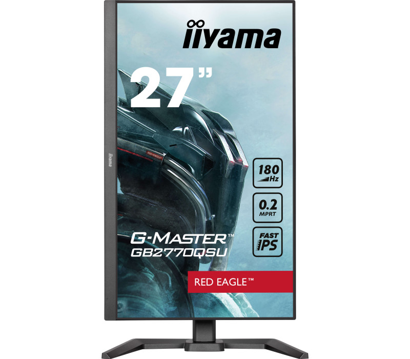 Monitor iiyama G-Master GB2770QSU-B6 RedEagle 27" WQHD IPS LED 0,2ms 180Hz /HDMI, DP/ FreeSyncPremium Pro FlickerFree BlackTuner