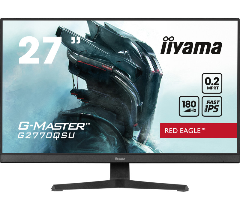 OUTLET Monitor iiyama G-MASTER G2770QSU-B6 27" RED EAGLE 0,2ms 180Hz WQHD Fast IPS AdaptiveSync