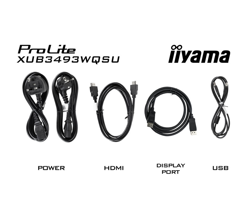 OUTLET Monitor iiyama ProLite XUB3493WQSU-B6 34" UWQHD IPS LED 1ms 120Hz /2xHDMI DP/ FreeSync FlickerFree