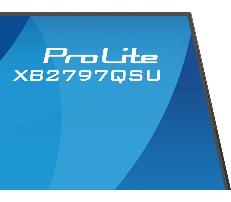 Monitor iiyama ProLite XB2797QSU-B1 27" IPS WQHD LED 1ms /2xHDMI, DP/ FlickerFree, HubUSB/USB-C, HAS