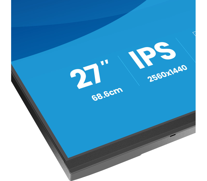 Monitor iiyama ProLite XB2797QSU-B1 27" IPS WQHD LED 1ms /2xHDMI, DP/ FlickerFree, HubUSB/USB-C, HAS