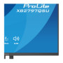 Monitor iiyama ProLite XB2797QSU-B1 27" IPS WQHD LED 1ms /2xHDMI, DP/ FlickerFree, HubUSB/USB-C, HAS