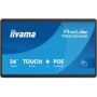 Monitor interaktywny iiyama 24" TW2424AS-B3P FHD, Dotyk PCAP, Android 14 z GMS, WiFi, LAN, PoE, iiSignage², 24/7