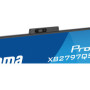 Monitor iiyama XB2797QSNPH-B1 27" IPS WQHD LED 1ms Kamera Windows Hello+Mikrofon /USB-C HDMI DP/ KVM LAN Stacja dokująca