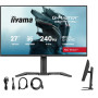 OUTLET iiyama G-Master GB2771HSU-B1 Red Eagle 27" IPS LED 240Hz 0,4ms /2xHDMI, DisplayPort/ Adaptive G‑SYNC, Black Tuner, HAS