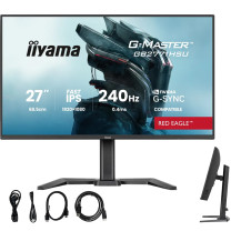 OUTLET iiyama G-Master GB2771HSU-B1 Red Eagle 27" IPS LED 240Hz 0,4ms /2xHDMI, DisplayPort/ Adaptive G‑SYNC, Black Tuner, HAS