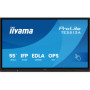 Monitor interaktywny iiyama 55" TE5513A-B3AG 4K IPS LED, Android 14+EDLA, iiShare, DMS, WiFi 6E, USB-C, NFC, PureTouch-IR+