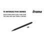 Monitor interaktywny iiyama 55" TE5513A-B3AG 4K IPS LED, Android 14+EDLA, iiShare, DMS, WiFi 6E, USB-C, NFC, PureTouch-IR+