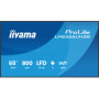 Digital Signage iiyama LH6566UHSB-B1AG 65" 4K UHD 800 cd/m² iiSignage², iiControl, iiShare, 24/7, WiFi, Android 14