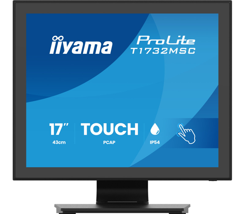 Monitor iiyama ProLite T1732MSC-B2S 17" TN LED 5:4 /VGA, HDMI, DisplayPort/ głośniki POS