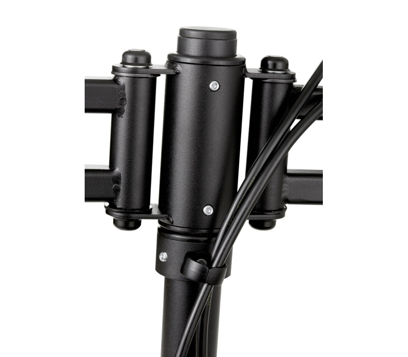 Edbak SV11c-B Uchwyt biurkowy do trzech monitorów 19-27", zakrzywiony