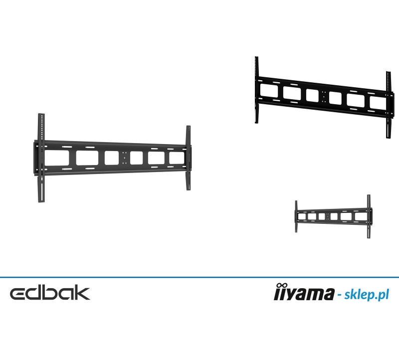 Edbak XWM110 Uniwersalny stały uchwyt ścienny do ekranu 110"-136"