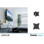 Edbak GD04c-B Uchwyt ścienny uchylny 10-29"