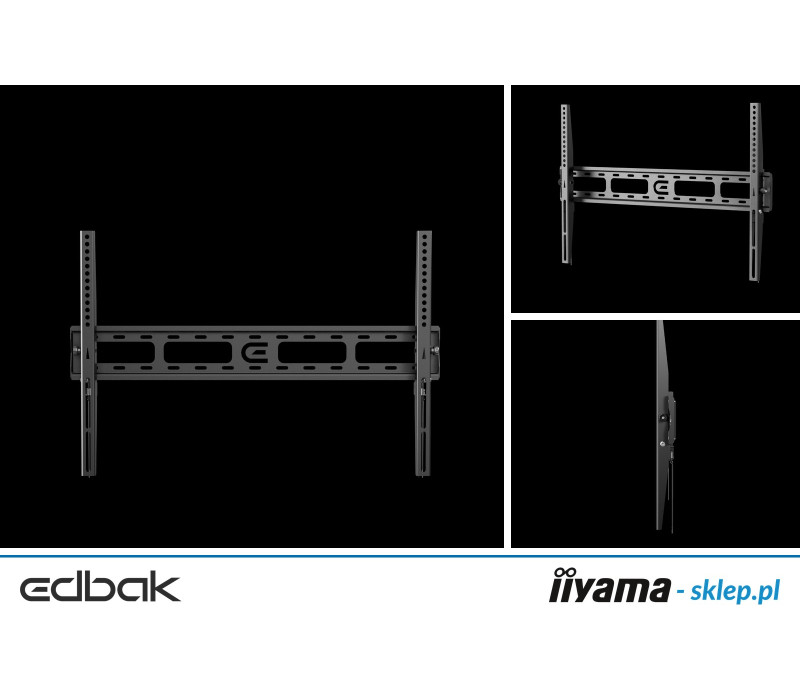 Edbak FSM6040-T Uchylny uchwyt ścienny 32"-75" VESA 600x400, max. obciążenie 30kg