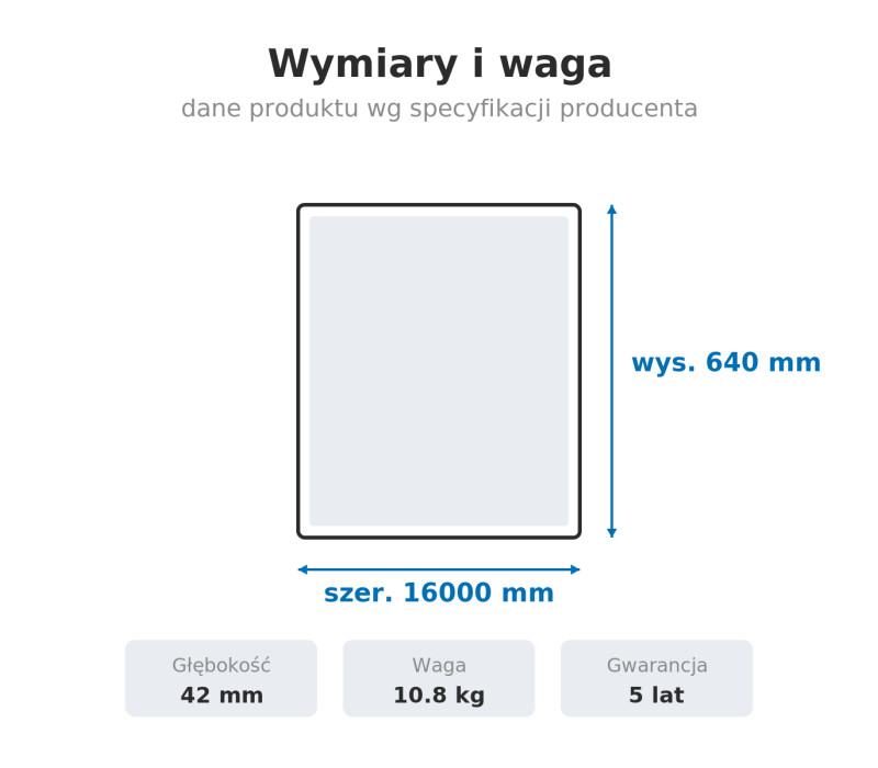 Edbak XWM110 Uniwersalny stały uchwyt ścienny do ekranu 110"-136"