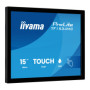Monitor dotykowy do zabudowy iiyama ProLite TF1534MC-B8X 15" OpenFrame 4:3 IP65
