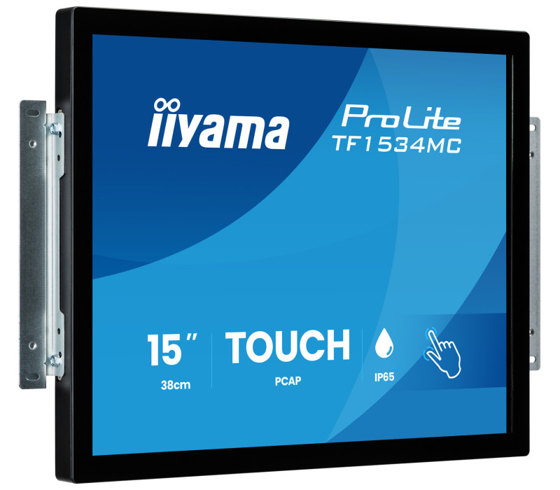 Monitor dotykowy do zabudowy iiyama ProLite TF1534MC-B8X 15" OpenFrame 4:3 IP65