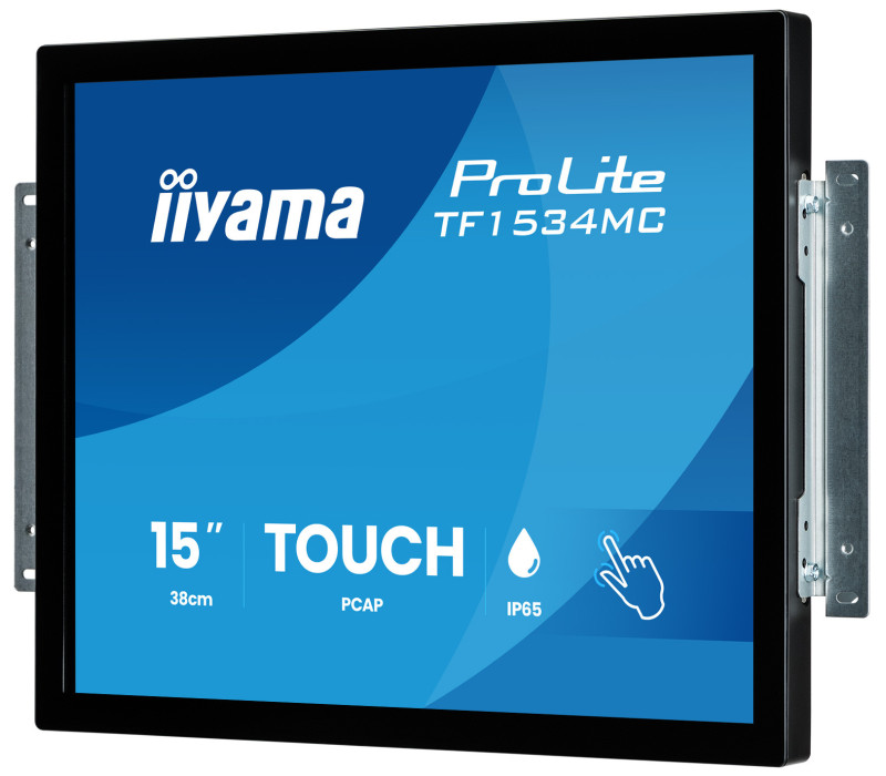 Monitor dotykowy do zabudowy iiyama ProLite TF1534MC-B8X 15" OpenFrame 4:3 IP65