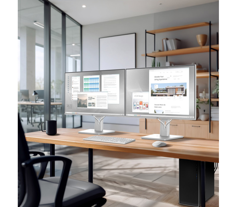 Biały monitor iiyama ProLite XB2797HSU-W1 27" IPS LED 120Hz 1ms /HDMI, DP/ FlickerFree, Redukcja niebieskiego światła, HAS