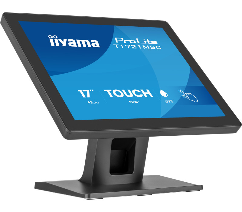 Monitor dotykowy iiyama ProLite T1721MSC-B3 17" TN LED 5:4 /VGA, HDMI/ Głośniki, IPX3