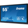 OUTLET Monitor interaktywny 55" iiyama ProLite TE5512MIS-B1AG IPS LED 4K /VGA HDMI USB-C WiFi/ iiware, Android11, ScreenSharePro