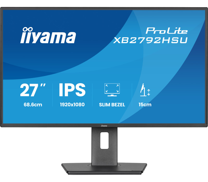 Monitor iiyama ProLite X2492HSU-B1 24" IPS LED 120Hz /HDMI, DP/ FlickerFree, EyeSafe, Eye Comfort