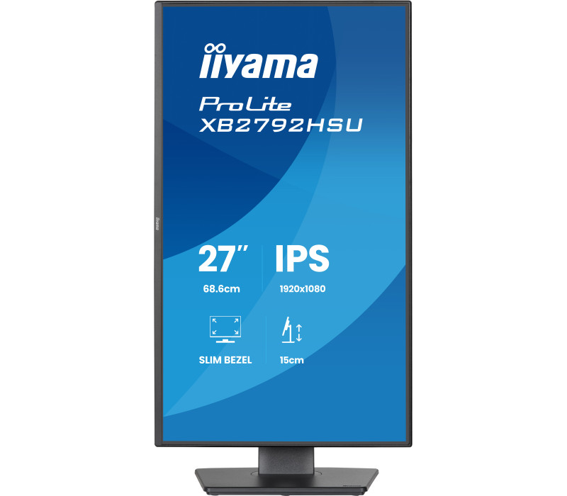 Monitor iiyama ProLite X2492HSU-B1 24" IPS LED 120Hz /HDMI, DP/ FlickerFree, EyeSafe, Eye Comfort