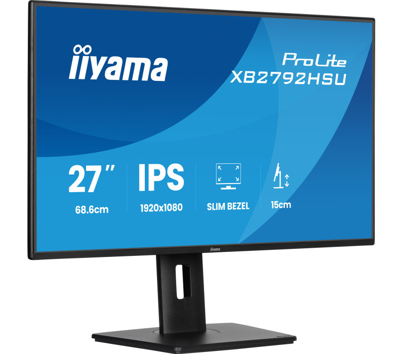 Monitor iiyama ProLite X2492HSU-B1 24" IPS LED 120Hz /HDMI, DP/ FlickerFree, EyeSafe, Eye Comfort