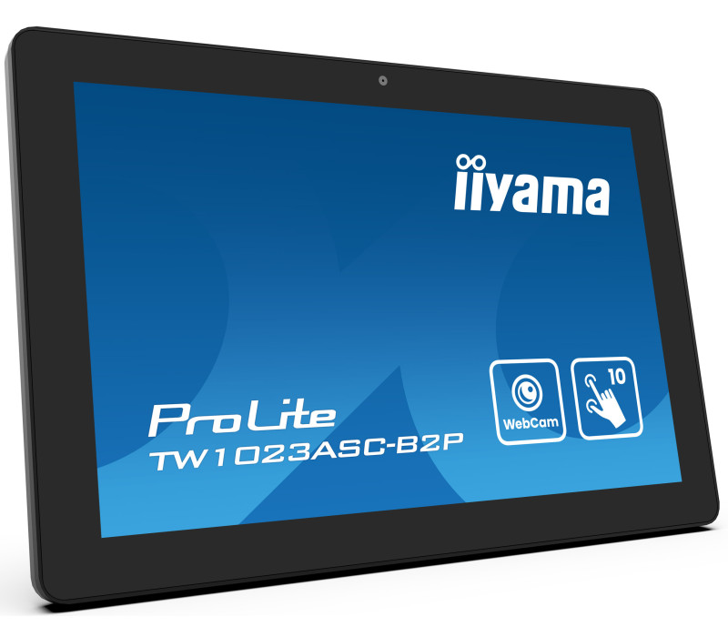OUTLET Monitor informacyjno-reklamowy iiyama ProLite TW1023ASC-B2P 10" Android, PoE, Kamera, Głośniki