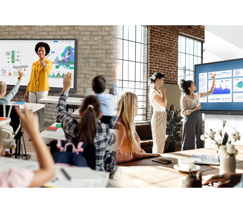 OUTLET Interaktywny ekran dotykowy iiyama ProLite TE7502MIS-B1AG 75" VA, 4K UHD, iiWare(Android), WiFi