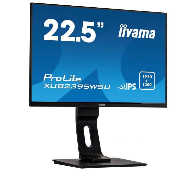 OUTLET Monitor iiyama ProLite XUB2395WSU-B1 23" UltraSlim 16:10 IPS FlickerFree BlueLightReducer HAS