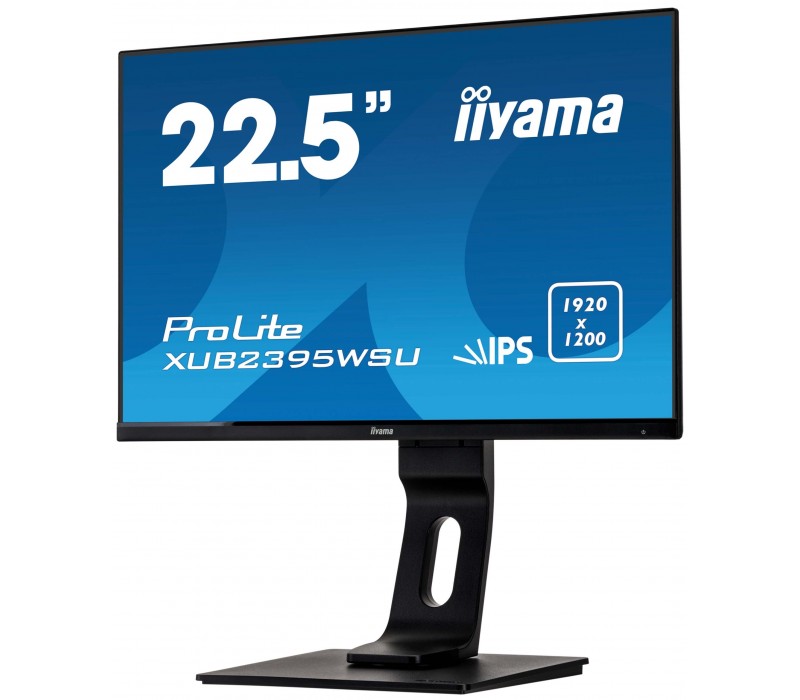 OUTLET Monitor iiyama ProLite XUB2395WSU-B1 23" UltraSlim 16:10 IPS FlickerFree BlueLightReducer HAS