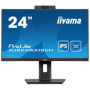 OUTLET Monitor iiyama ProLite XUB2490HSUH-B1 24" IPS LED 4ms 100Hz /HDMI DP/ Kamerka Windows Hello i mikrofon
