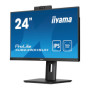 OUTLET Monitor iiyama ProLite XUB2490HSUH-B1 24" IPS LED 4ms 100Hz /HDMI DP/ Kamerka Windows Hello i mikrofon