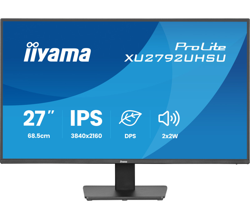 Monitor iiyama ProLite XU2792UHSU-B6 27" IPS LED 4K /HDMI, DP/ FlickerFree + Redukcja niebieskiego światła