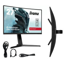 Monitor iiyama G-Master GB2766HSU-B1 RedEagle 27" zakrzywiona VA LED, 1ms, 165Hz, HDR, FreeSync Premium, FlickerFree, BlackTuner