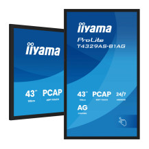 OUTLET Monitor interaktywny iiyama ProLite T4329AS-B1AG 43" 4K VA LED, USB-C, WiFi, LAN, eShare, iiShare