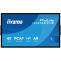 OUTLET Monitor interaktywny iiyama ProLite T4329AS-B1AG 43" 4K VA LED, USB-C, WiFi, LAN, eShare, iiShare