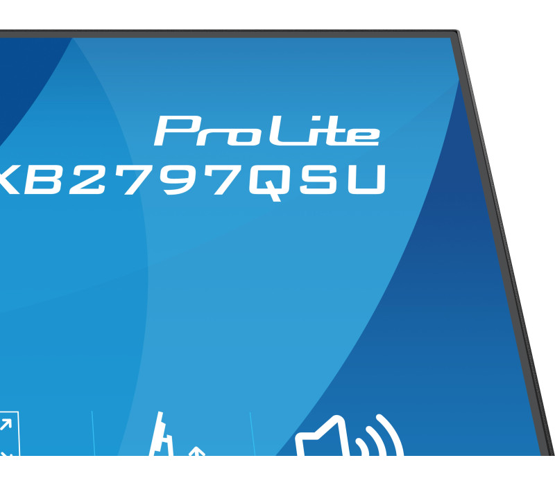 Monitor iiyama ProLite XB2797QSU-B1 27" IPS WQHD LED 1ms /2xHDMI, DP/ FlickerFree, HubUSB/USB-C, HAS