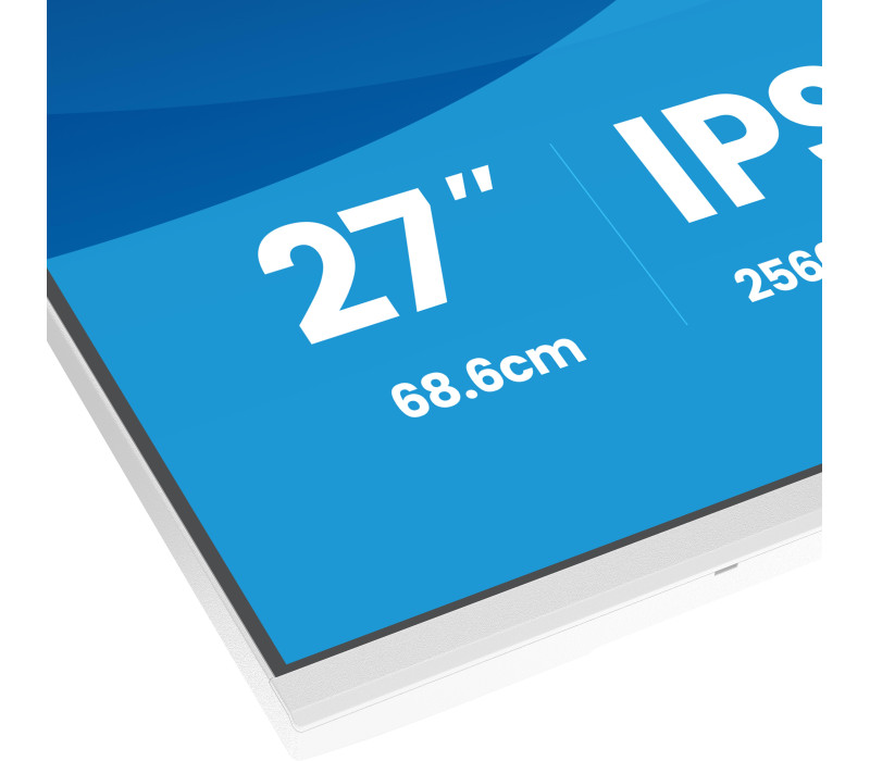 Biały monitor iiyama ProLite XB2797QSU-W1 27" IPS QHD LED 1ms /HDMI, DP/ FlickerFree, Redukcja niebieskiego światła, HAS