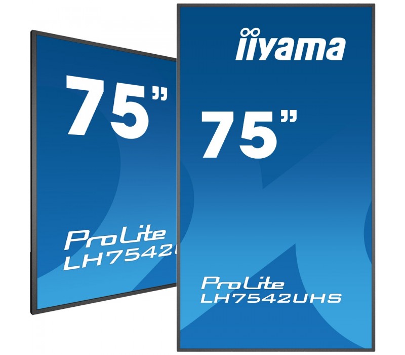 OUTLET Monitor wielkoformatowy iiyama Prolite LH7542UHS-B3 IPS 4K UHD 18/7 Android FailOver