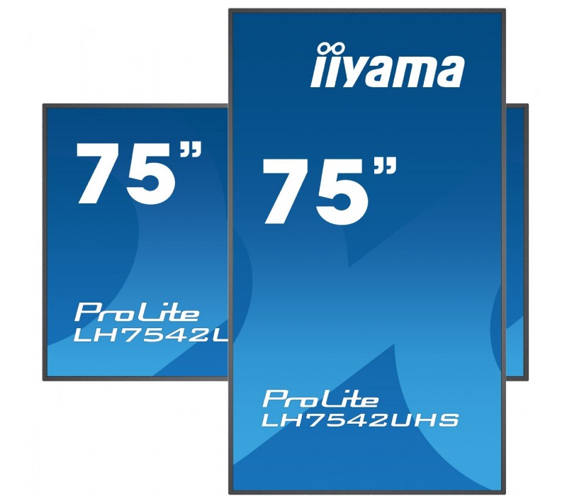 OUTLET Monitor wielkoformatowy iiyama Prolite LH7542UHS-B3 IPS 4K UHD 18/7 Android FailOver