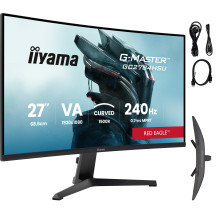 Monitor iiyama G-Master GC2784HSU-B1 Zakrzywione 27" VA LED, 240Hz, 0.7ms /2xHDMI, DP/ FreeSync Premium