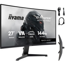 Monitor iiyama G-Master GC2781HSU-B1 Zakrzywione 27" VA LED, 144Hz, 1ms /HDMI, DP/ FreeSync