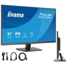 OUTLET Monitor iiyama ProLite X2797QSU-B1 27" IPS WQHD LED 120Hz 1ms /2xHDMI, DP/ FlickerFree, HubUSB/USB-C