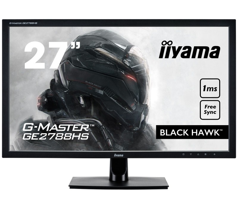 Monitor iiyama G-MASTER GE2788HS-B2 27" BLACK HAWK 1ms FullHD FreeSync