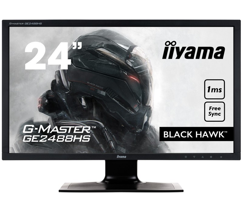 Monitor iiyama G-MASTER GE2488HS-B2 24" BLACK HAWK 24” 1ms FullHD Free Sync