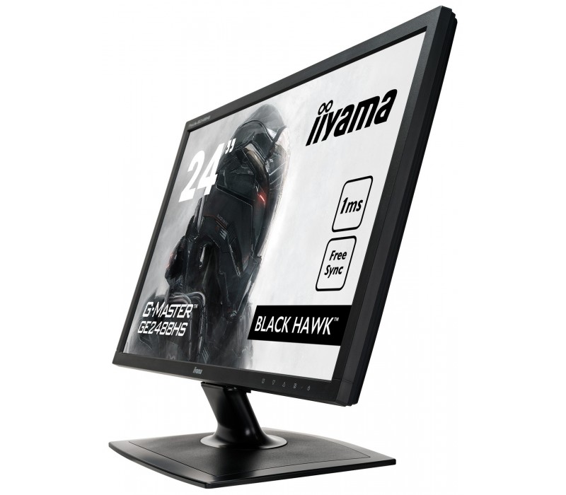 Monitor iiyama G-MASTER GE2488HS-B2 24" BLACK HAWK 24” 1ms FullHD Free Sync